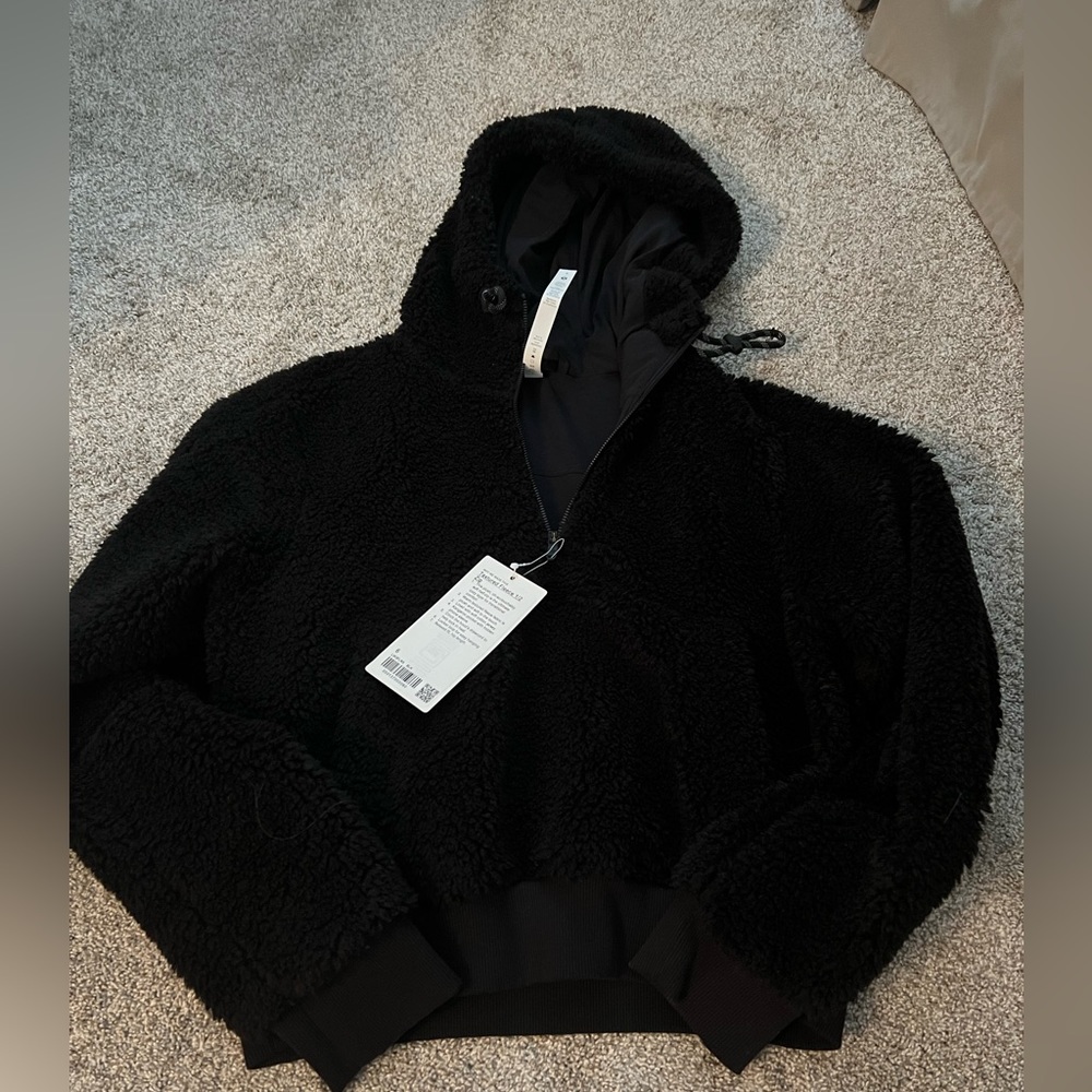 Lulu lemon half zip textured fleece